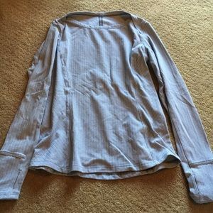 Gray longsleeve Lululemon